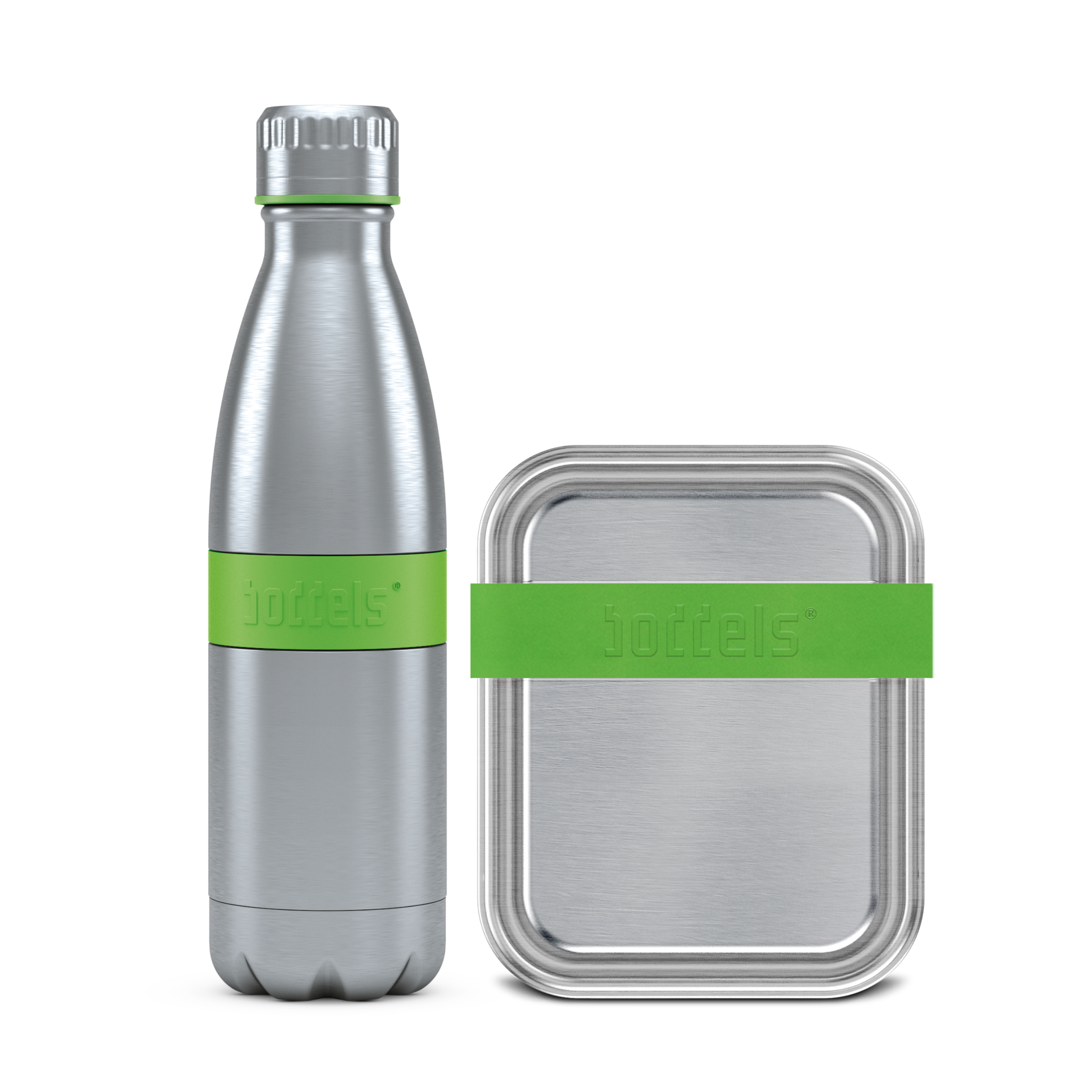 Lunchset - Trinkflasche TWEE 500ml & Lunchbox SMACHT 800ml
