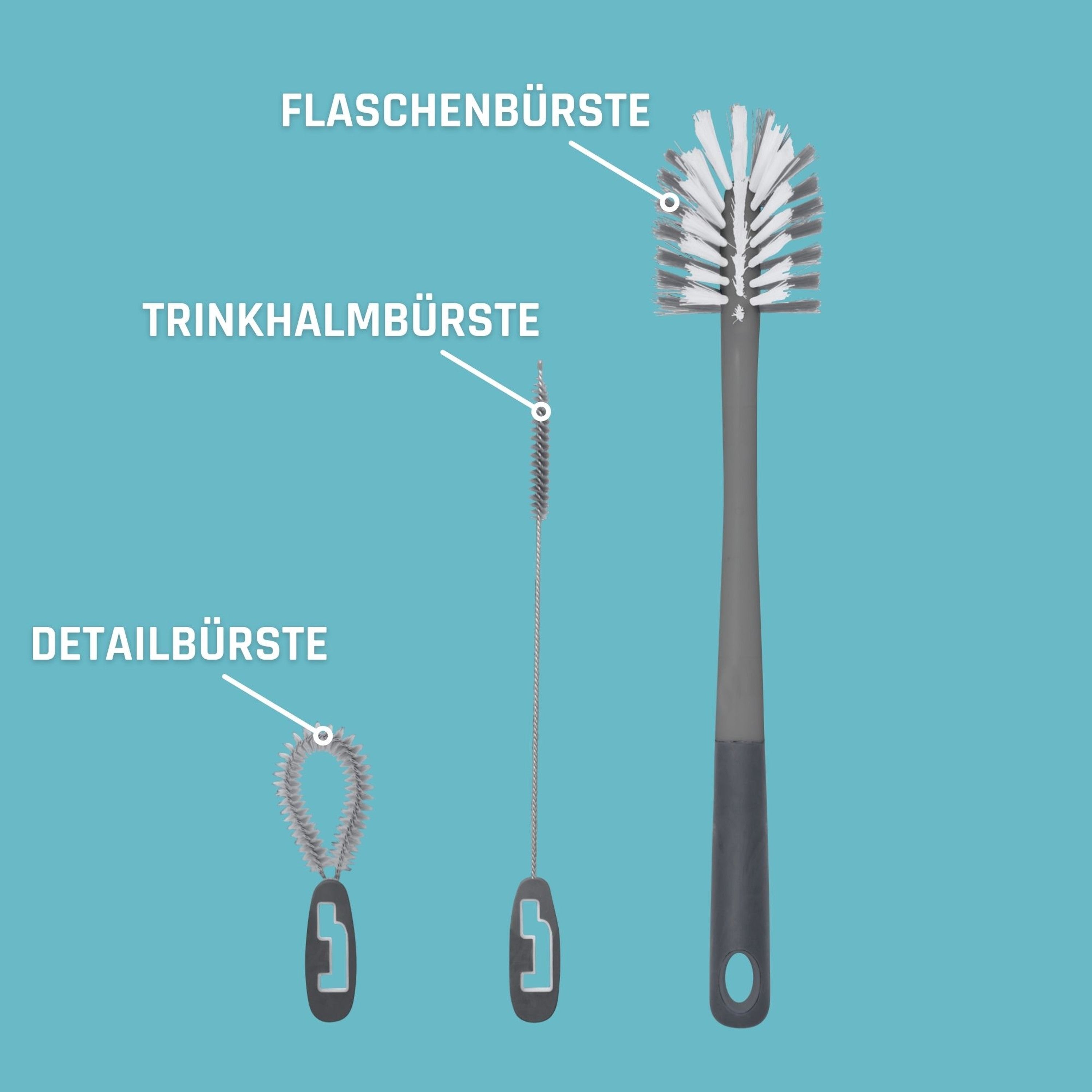 Bürstenset PLEEG 3-tlg.