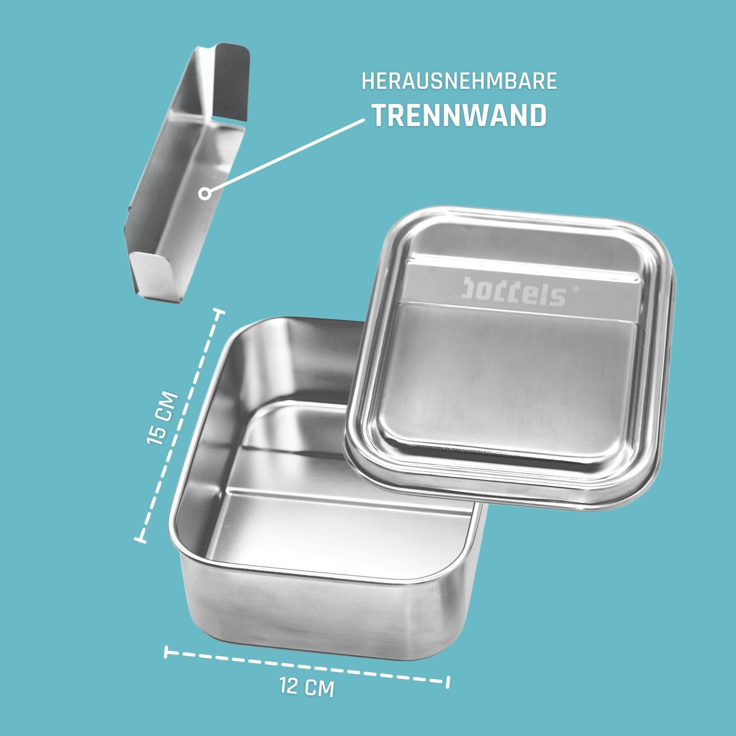 Lunchset - Trinkflasche TWEE 500ml & Lunchbox SMACHT 800ml