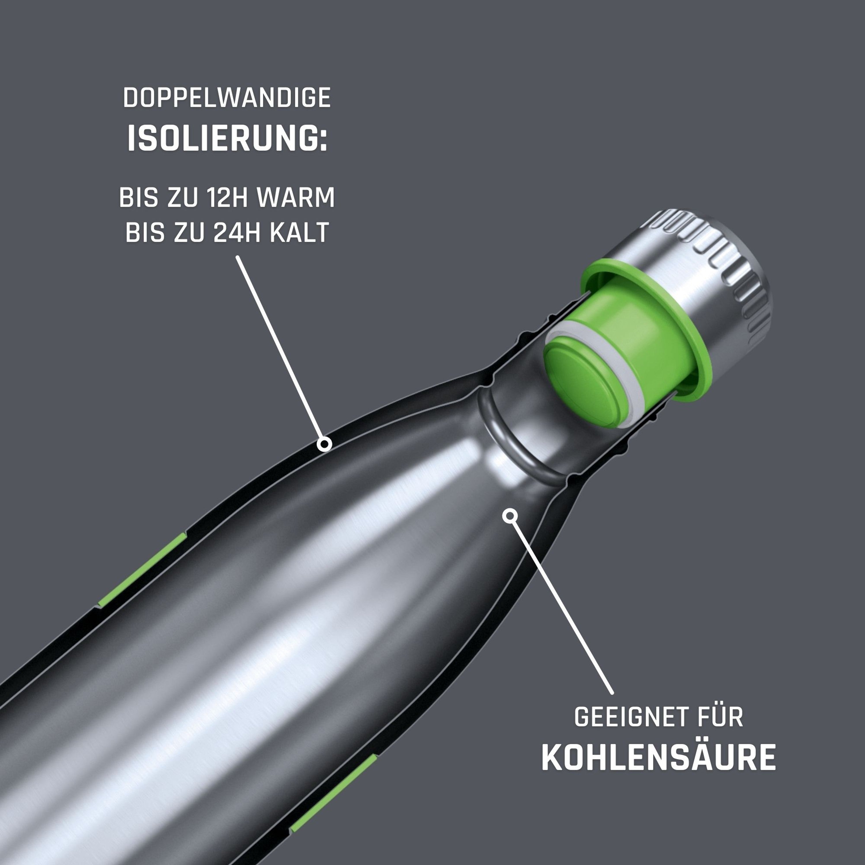 Trinkflasche TWEE 500ml