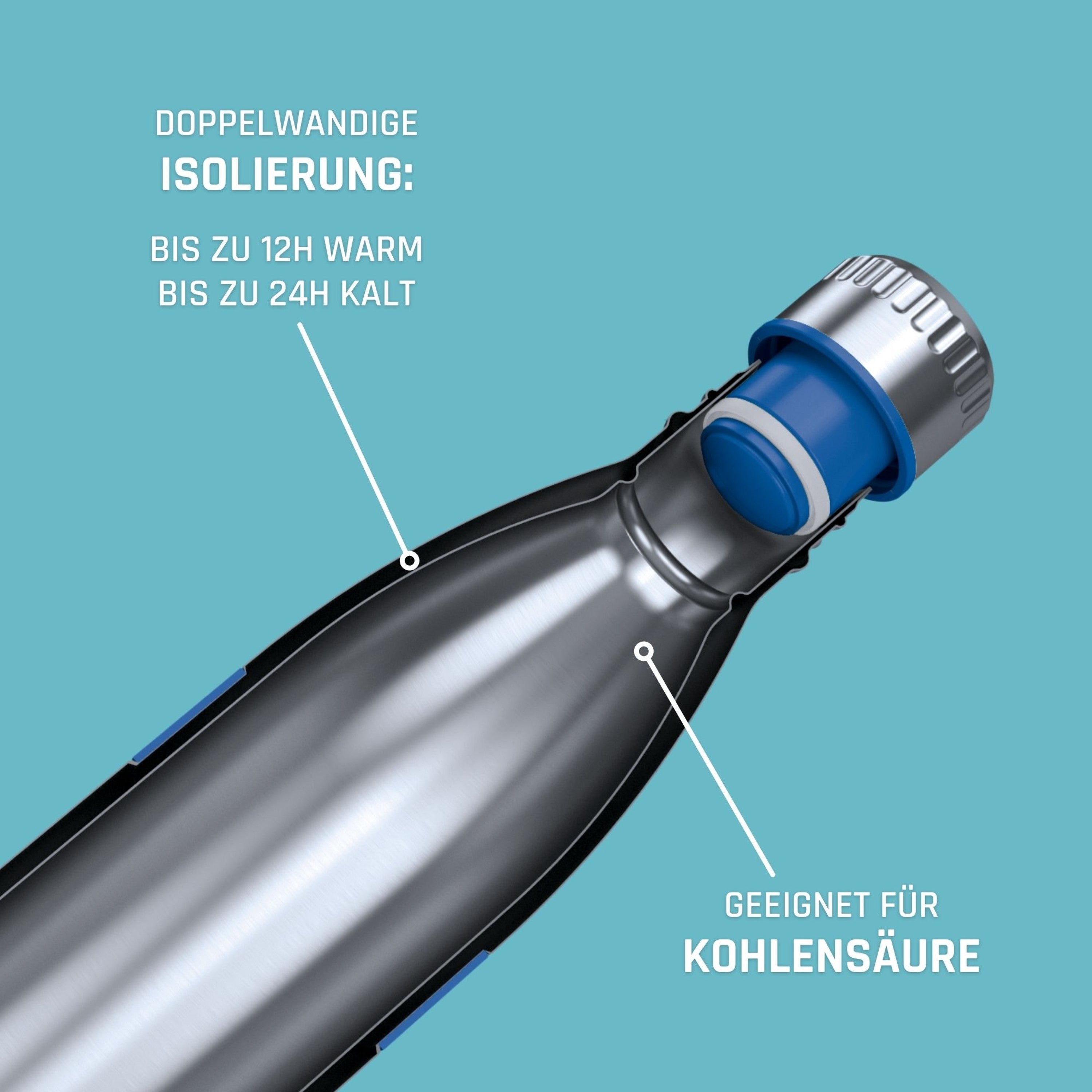 Trinkflasche TWEE 500ml