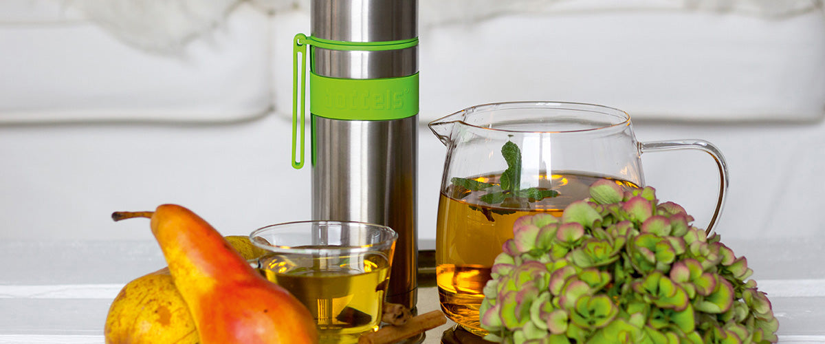 Grüner-Birne-Zimt-Tee Rezept