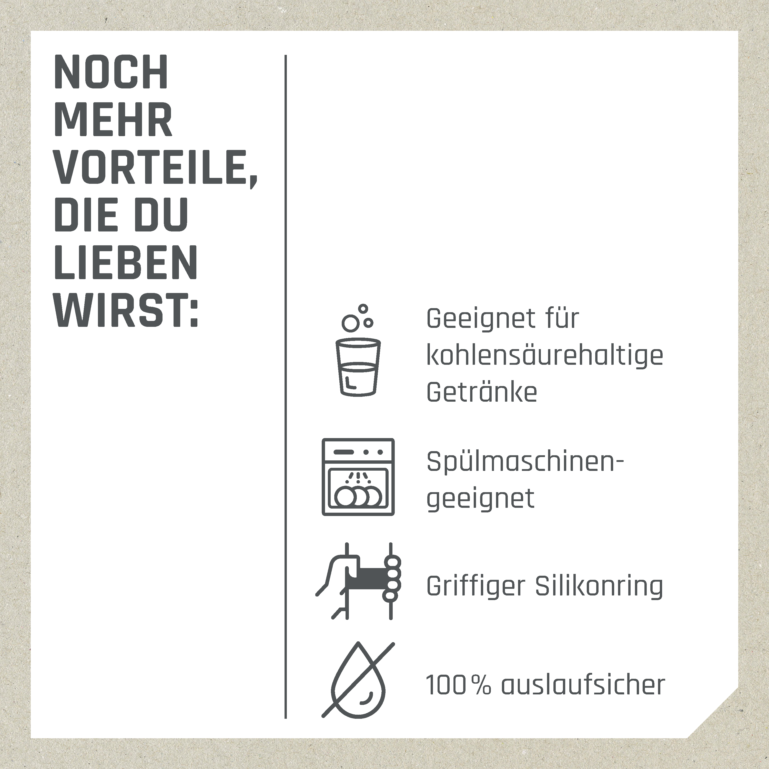 Trinkflasche PULLE 1000ml