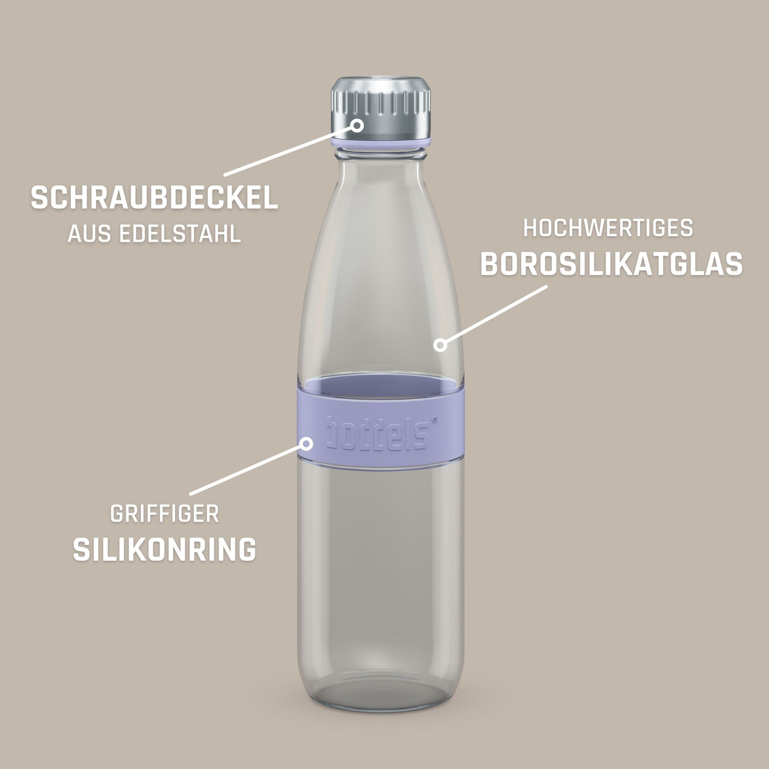 Trinkflasche DREE 650ml