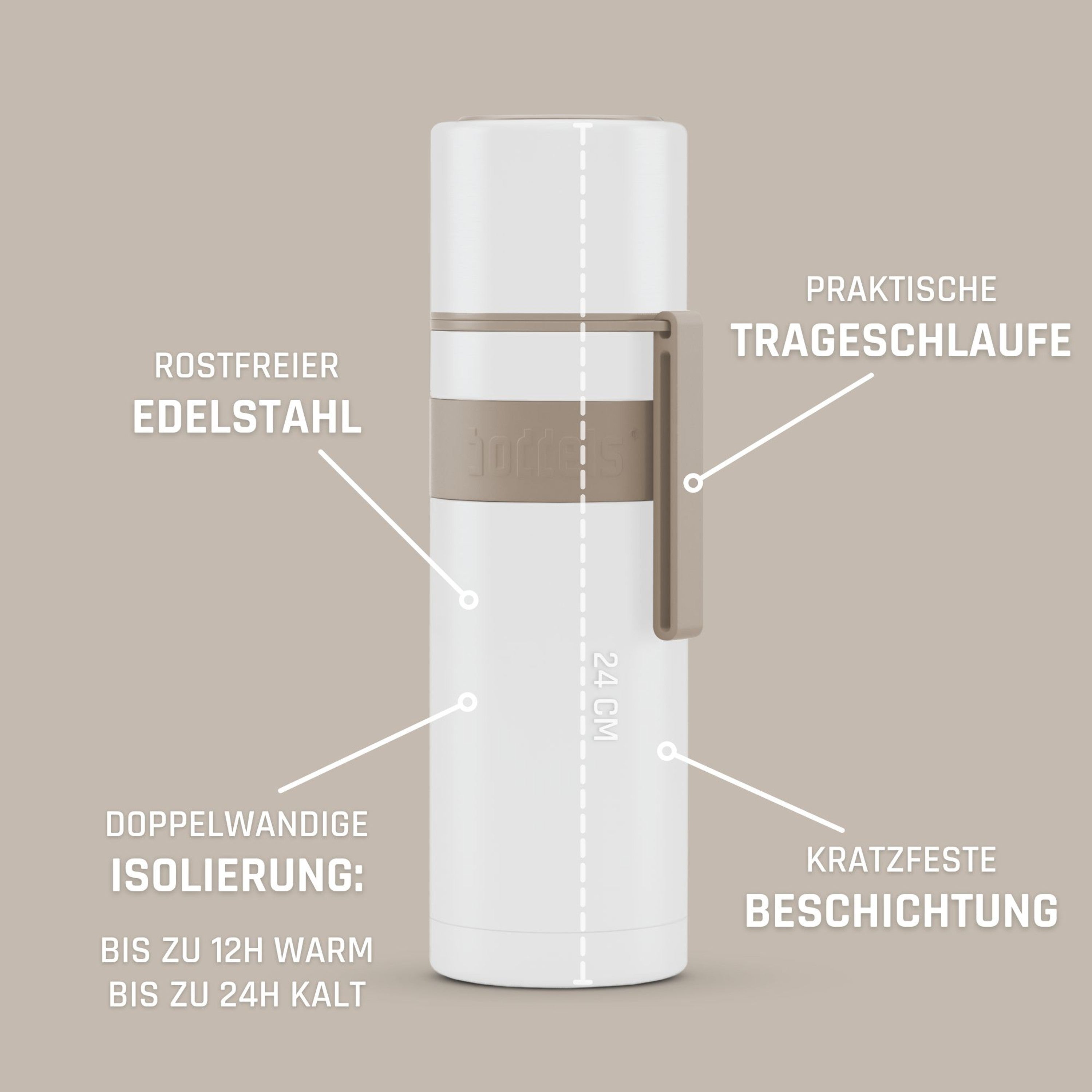 Isolierflasche HEET 500ml