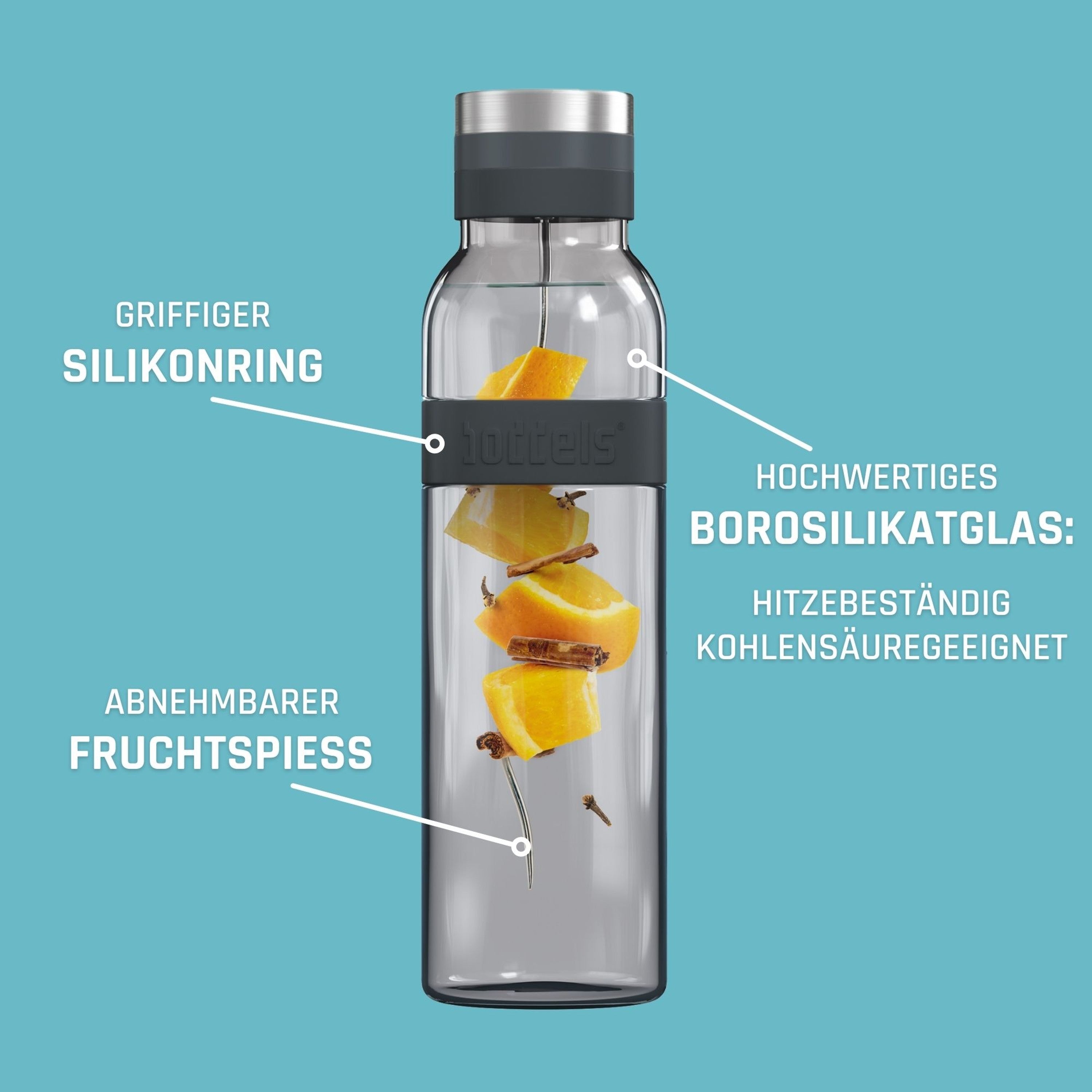 Glaskaraffe SUND 1.100ml
