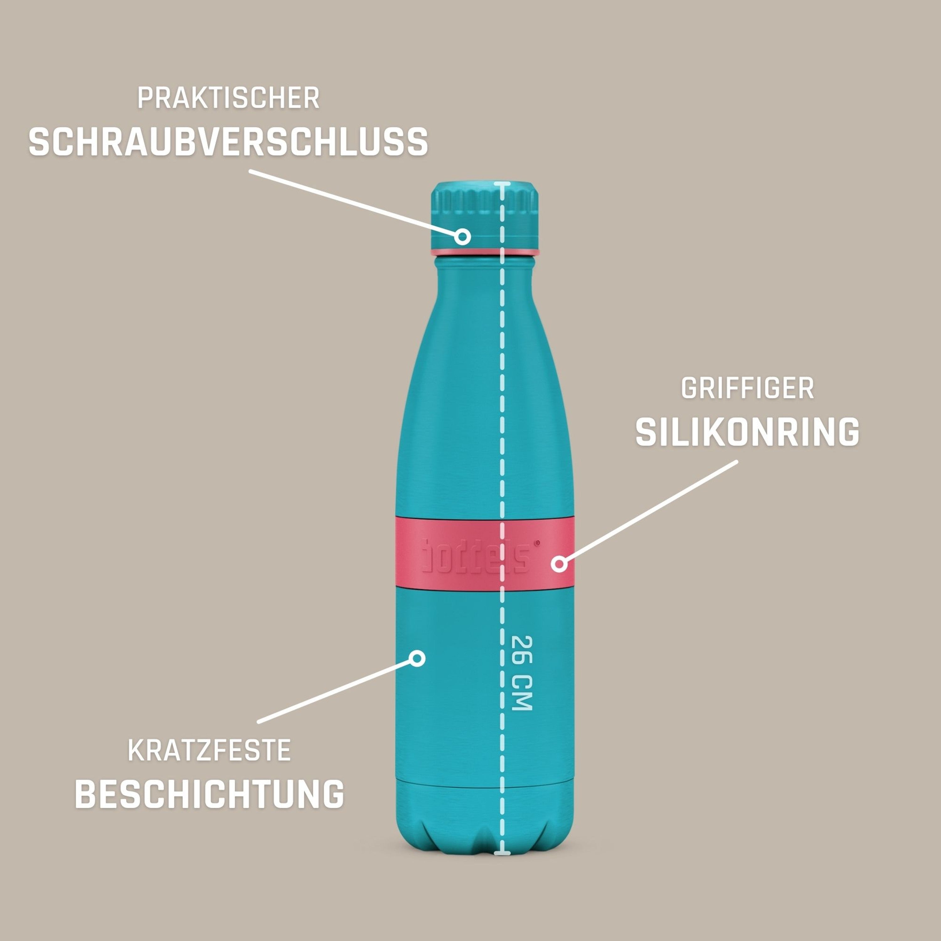 Trinkflasche TWEE+ 500ml