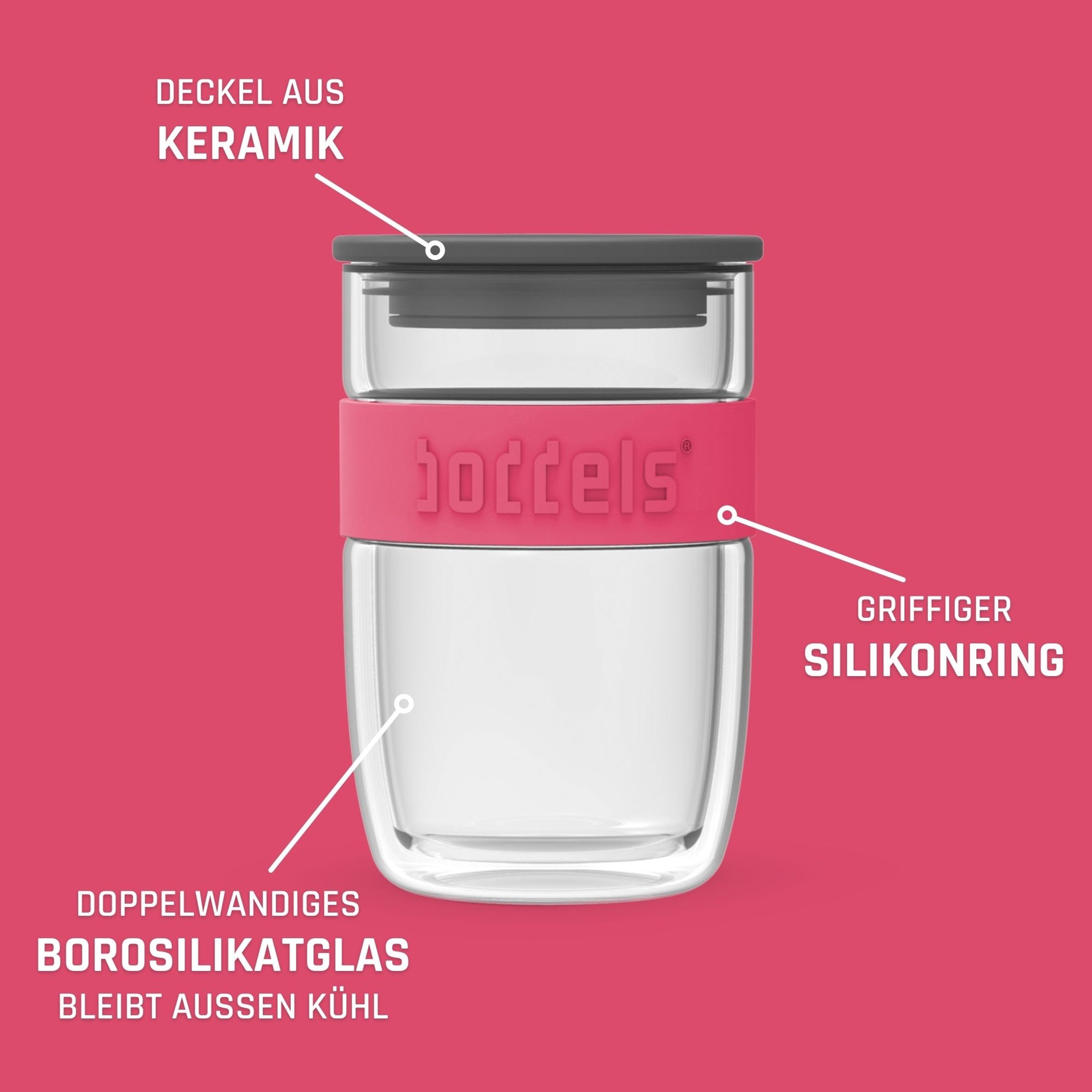 Glasbecher SEEV 380ml